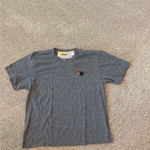 Aviator Nation basic Boyfriend Tee - Heather Gray, Small